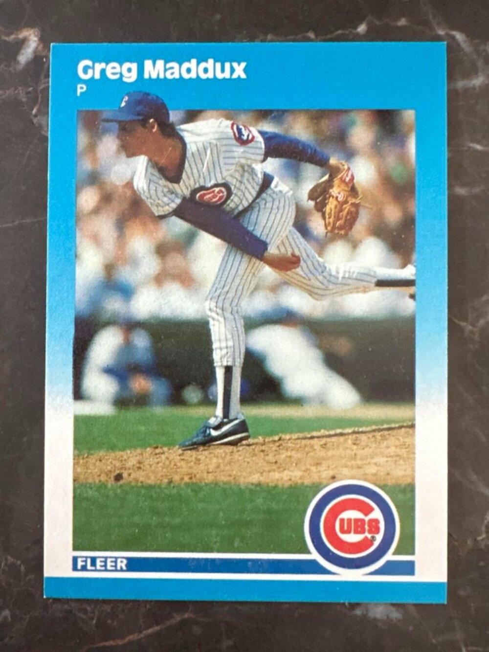 1987 Fleer Greg Maddux Rookie Card U-58 ⚾️🔥